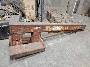lot 20316 image: Industrial Forklift Extension Boom with Hook