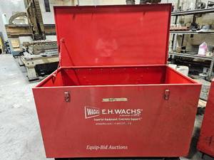 lot 20319 image: E.H. Wachs Large Industrial Tool Storage Box&nbsp