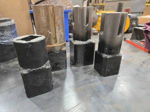 lot 34491 image: Industrial Metal Shaft Adapters - Set of 4&nbsp&nbsp