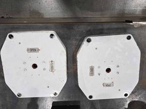 lot 34493 image: (2) Industrial Valve Control Plate Assembly&nbsp