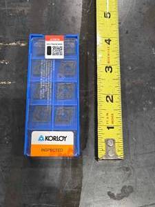 lot 34629 image: Korloy CNMG120408-MP Carbide Inserts&nbsp