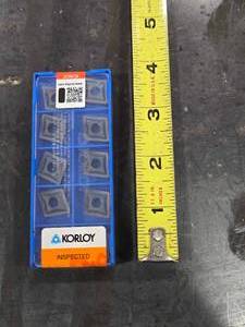 lot 34630 image: Korloy CNMG120408-VP2 Carbide Inserts - Pack of 10&nbsp