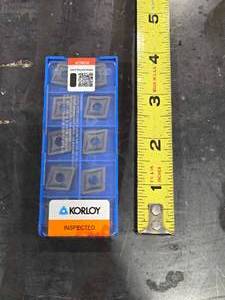 lot 34632 image: Korloy CNMG120408-VP2 Carbide Inserts - Pack of 10&nbsp