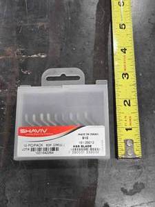 lot 34641 image: Shaviv B10 HSS Deburring Blades - 10 Pack&nbsp&nbsp