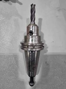 lot 34232 image: CAT50 CNC Tool Holder with End Mill&nbsp