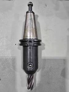 lot 34233 image: CAT40 CNC Tool Holder with End Mill&nbsp