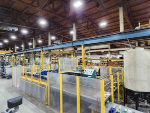 lot 20 image: Barbee Complete Industrial Hydro Static Testing machine with Control Station