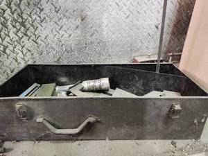 lot 36875 image: Industrial Tool Box with Metal Scrap Parts&nbsp