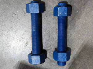 lot 43899 image: 8-inch Blue Coated Industrial Studs - Lot of 60&nbsp