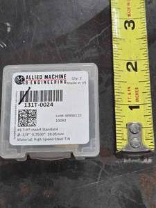 lot 34672 image: Allied Machine T-A Insert Standard 131T-0024&nbsp