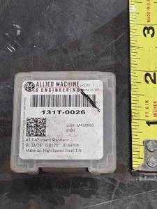 lot 34673 image: Allied Machine T-A Standard Insert 131T-0026&nbsp&nbsp