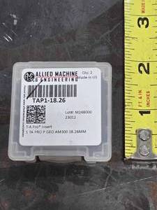 lot 34675 image: Allied Machine TAP1-18.26 T-A Pro Insert Set&nbsp&nbsp