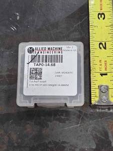 lot 34678 image: Allied Machine T-A Pro Insert TAP0-14.68&nbsp&nbsp