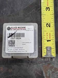 lot 34682 image: Allied Machine T-A Insert Standard 131T-0024&nbsp&nbsp