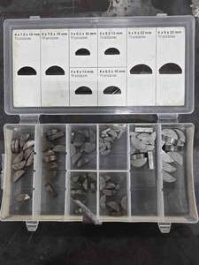 lot 34735 image: Performance Tool 80-Piece Woodruff Key Assortment Set&nbsp&nbsp
