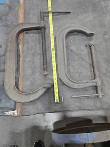 lot 34736 image: Armstrong 78-412 Large C-Clamps&nbsp
