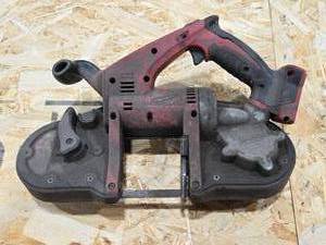 lot 34755 image: Milwaukee M18 Cordless Band Saw - Tool Only&nbsp&nbsp