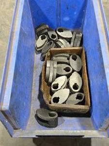 lot 34756 image: Vintage Industrial Machine Gear Cutters Lot&nbsp&nbsp