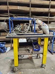 lot 20331 image: Barbee 3 EQ110 Industrial Hydraulic Test Stand