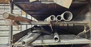 lot 20336 image: &nbspIndustrial Flexible Duct Hose Lot Contents of 2nd and 3rd Shelf