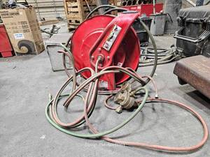 lot 20344 image: Reelcraft TW7450 OLP Welding Hose Reel&nbsp&nbsp