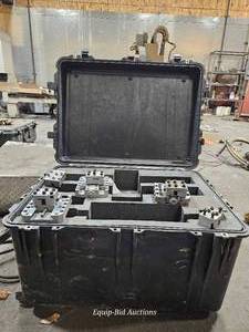 lot 20345 image: Industrial CNC Tooling Fixture Set with Protective Case&nbsp