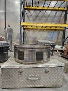 lot 20349 image: Used Commercial Brake Drum with Diamond Plate Tool Box&nbsp&nbsp