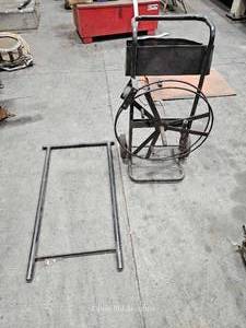 lot 20358 image: Industrial Wire Spool Cart Caddy&nbsp&nbsp