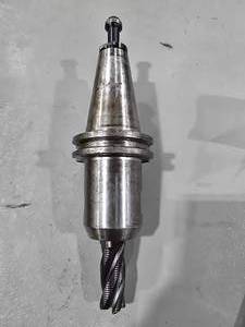 lot 34293 image: Industrial CAT40 CNC Milling Tool Holder with End Mill