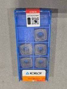 lot 34312 image: Korloy Carbide Cutting Inserts - Set of 7