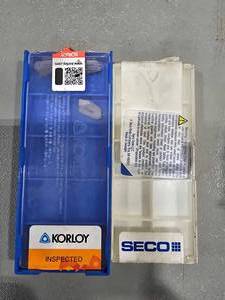 lot 34313 image: Seco and Korloy Carbide Cutting Insert Set