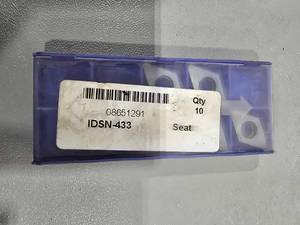 lot 34316 image: IDSN-433 Carbide Cutting Inserts - Box of 5