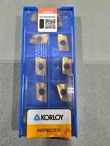 lot 34349 image: Korloy ADKT120408PESR-MM PC3700 Carbide Inserts - 10 Pack
