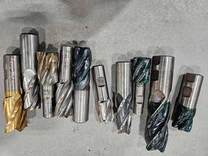 lot 34775 image: Lot of Used Industrial End Mills and Cutting Tools&nbsp&nbsp