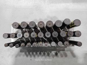 lot 34780 image: Industrial Steel Pin Gauge Set with Rack&nbsp