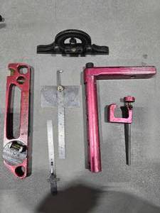 lot 36898 image: Measuring Tool Set with Level and Protractor