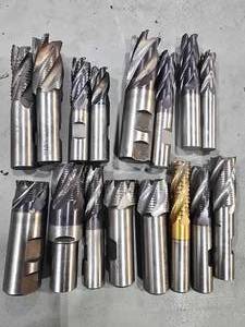 lot 36931 image: Used Industrial End Mill Cutting Tools Lot&nbsp