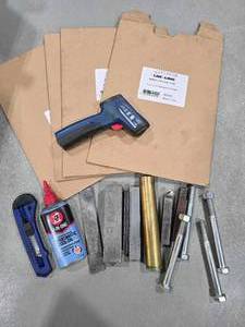 lot 36946 image: Industrial Tool Kit with REED Infrared Thermometer&nbsp