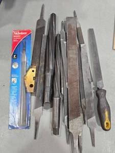 lot 36947 image: File Tool Collection with Nicholson Black Diamond&nbsp