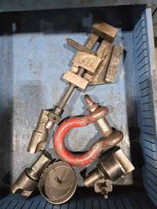 lot 36958 image: Industrial Tool Lot - Machinist Tools and Hardware&nbsp