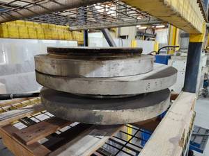 lot 43910 image: Industrial Metal Machine Discs - 406MT VAL Set&nbsp