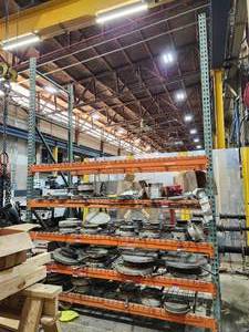 lot 43925 image: Industrial Warehouse Pallet Racking System with Storage&nbsp