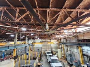 lot 43927 image: Large Industrial HVLS Ceiling Fan&nbsp