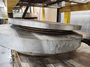lot 43943 image: Industrial Large Diameter Metal Disc Assembly&nbsp&nbsp