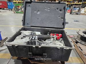 lot 49486 image: Industrial Pipe Cutting and Beveling Tool Kit
