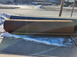 lot 50000 image: Large Industrial Steel Pipe - 10.5ft x 26in&nbsp