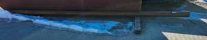lot 50001 image: (1)13ft X 4in Industrial Steel Pipe Sections