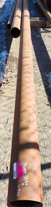 lot 50009 image: (1) 31-Foot Industrial Steel Pipe - 6.5 Inch Diameter