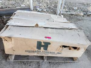 lot 50024 image: (2) Cases Highland Threads Industrial Fastener - 16-inch Heavy Duty Threaded Rod