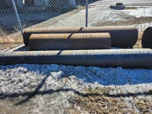 lot 50027 image: (3)  Industrial Steel Pipes - Used Condition
